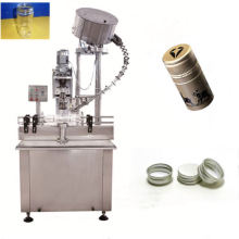 High-Speed Small Bottle Sealing Machine Jam Jar Vacuum Capping Machine For Can